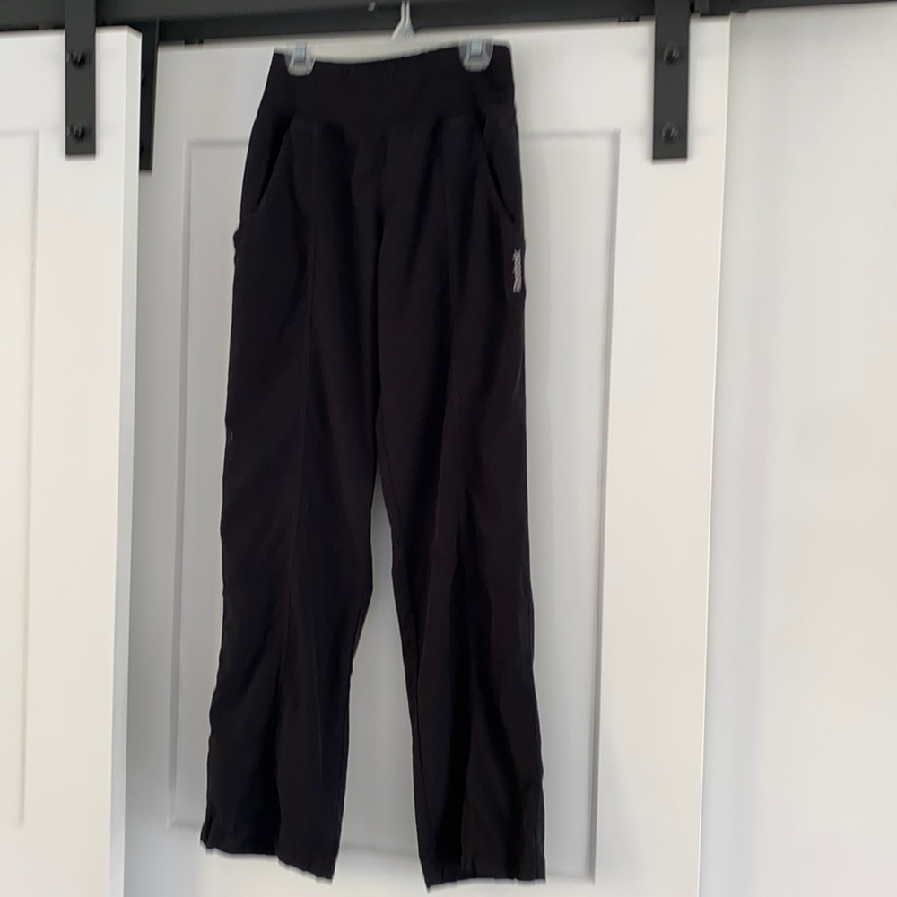 REEBOK black studio pants XS jogger yoga